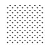 Microfiber Duvet Cover | Black Leaves