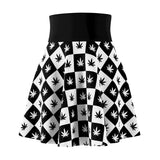 Women's Skater Skirt | Checkerboard