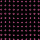 Microfiber Duvet Cover | Pink Leaves