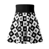 Women's Skater Skirt | Checkerboard