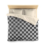 Microfiber Duvet Cover | Checkerboard