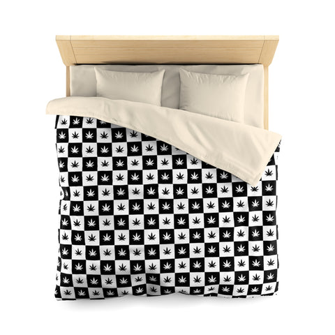 Microfiber Duvet Cover | Checkerboard