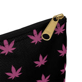Carry All Pouch | Pink Leaves