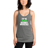 Women's Racerback Tank | It's 420 Somewhere