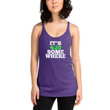 Women's Racerback Tank | It's 420 Somewhere