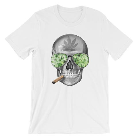 Unisex Crew Neck | Weed Skull