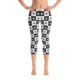 Leggings | Checkerboard Capri Leggings