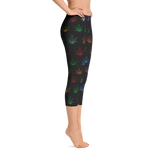 Leggings | Multicolor Capri Leggings