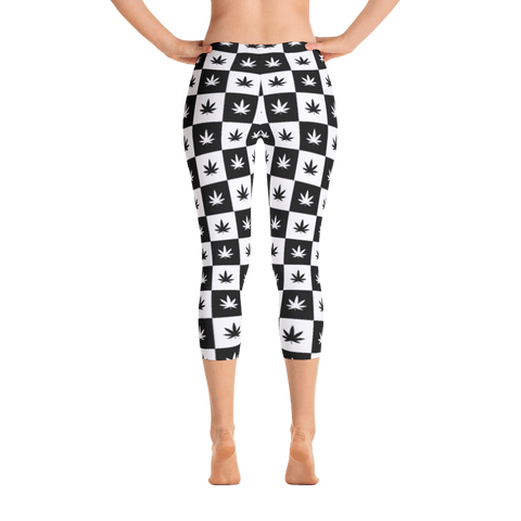 Leggings | Checkerboard Capri Leggings