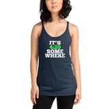 Women's Racerback Tank | It's 420 Somewhere