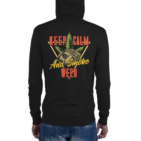 Unisex Hoodie | Keep Calm and Smoke Weed