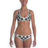 Women's Bikini Swimsuit | Checkerboard