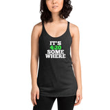 Women's Racerback Tank | It's 420 Somewhere