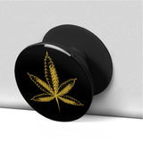 Collapsible Cell Phone Stand | Gold Leaf