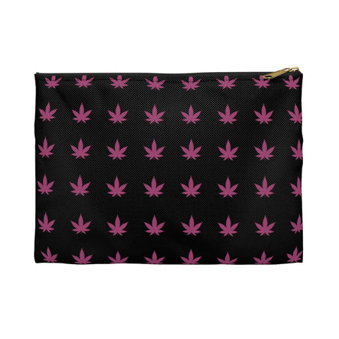 Carry All Pouch | Pink Leaves