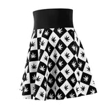 Women's Skater Skirt | Checkerboard
