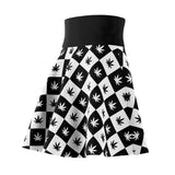 Women's Skater Skirt | Checkerboard